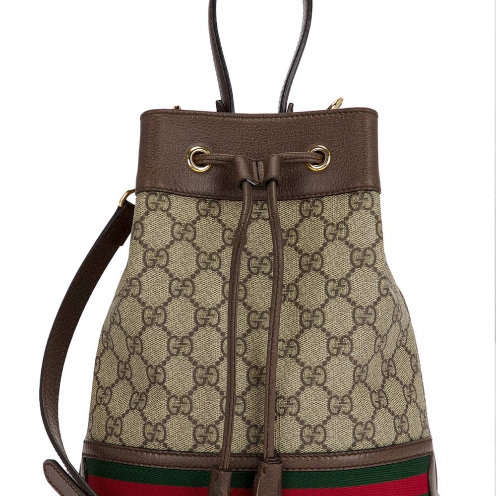 Gucci GG Supreme Ophidia Bucket Bag